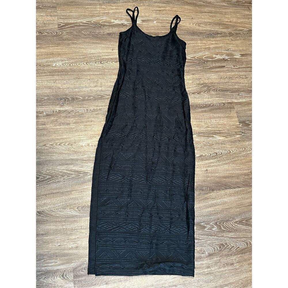 Shape FX black bodycon maxi dress 8